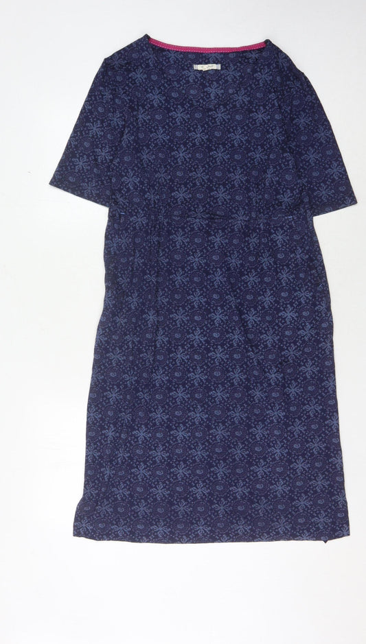 White Stuff Women’s Blue Floral Dress Size 12