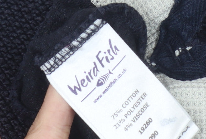 Weird Fish Women's Blue Jacket, Size 14 - Casual Outdoor Wear