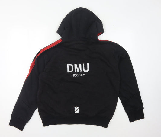 Surridge Men's Black Hoodie, Medium, Hooded Logo Sportswear