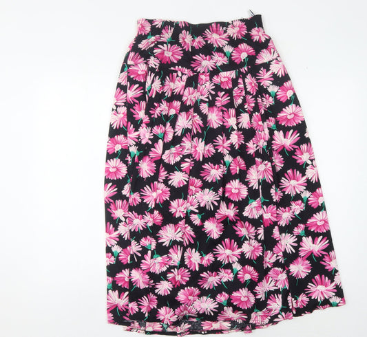 Mamut Moden Women's Multicoloured Pleated Midi Skirt