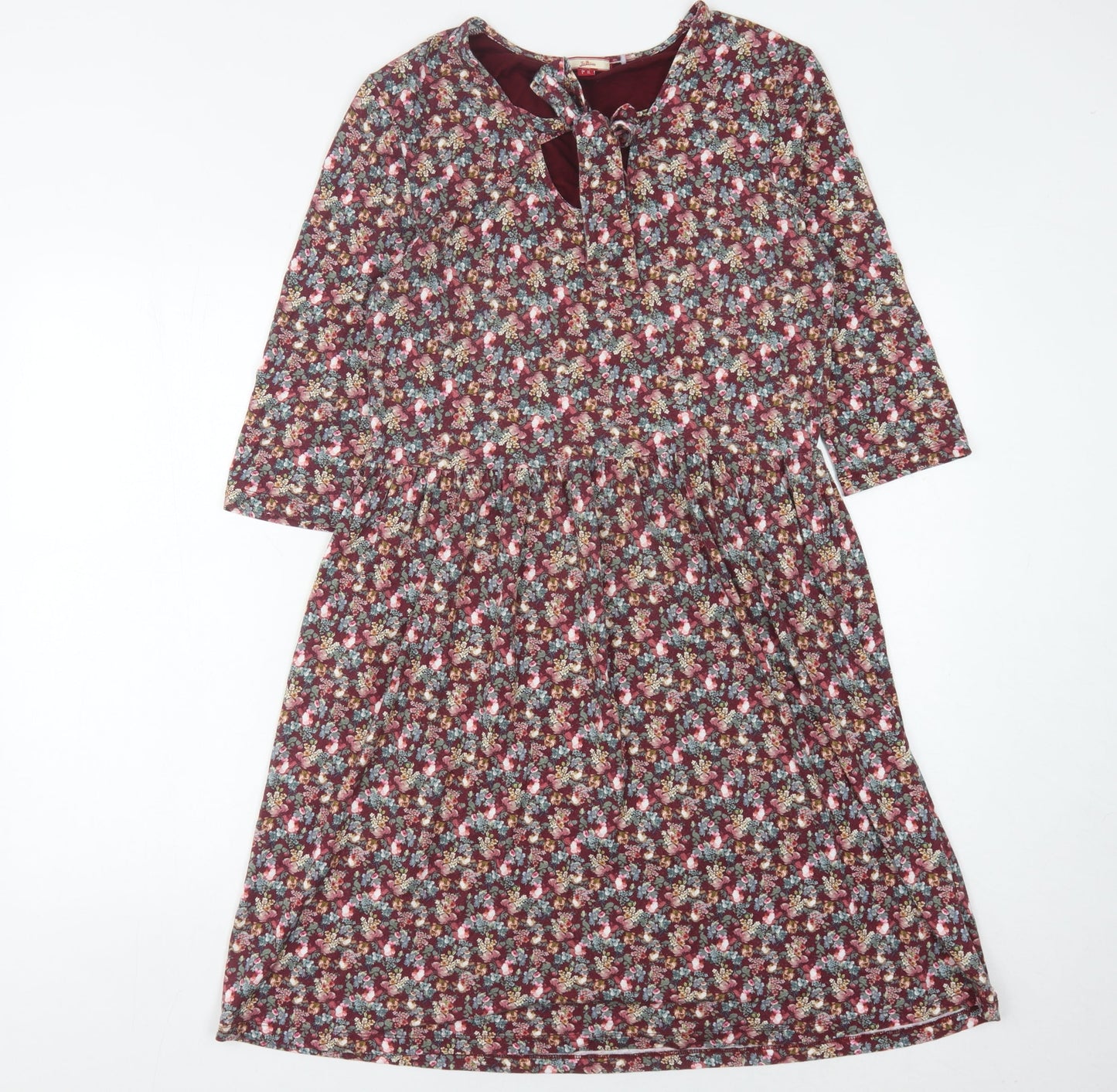 Joe Browns Women's Multicoloured Floral A-Line Dress Size 14