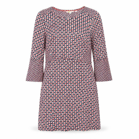 Boden Women’s Multicoloured 3/4 Sleeve Dress Size 12