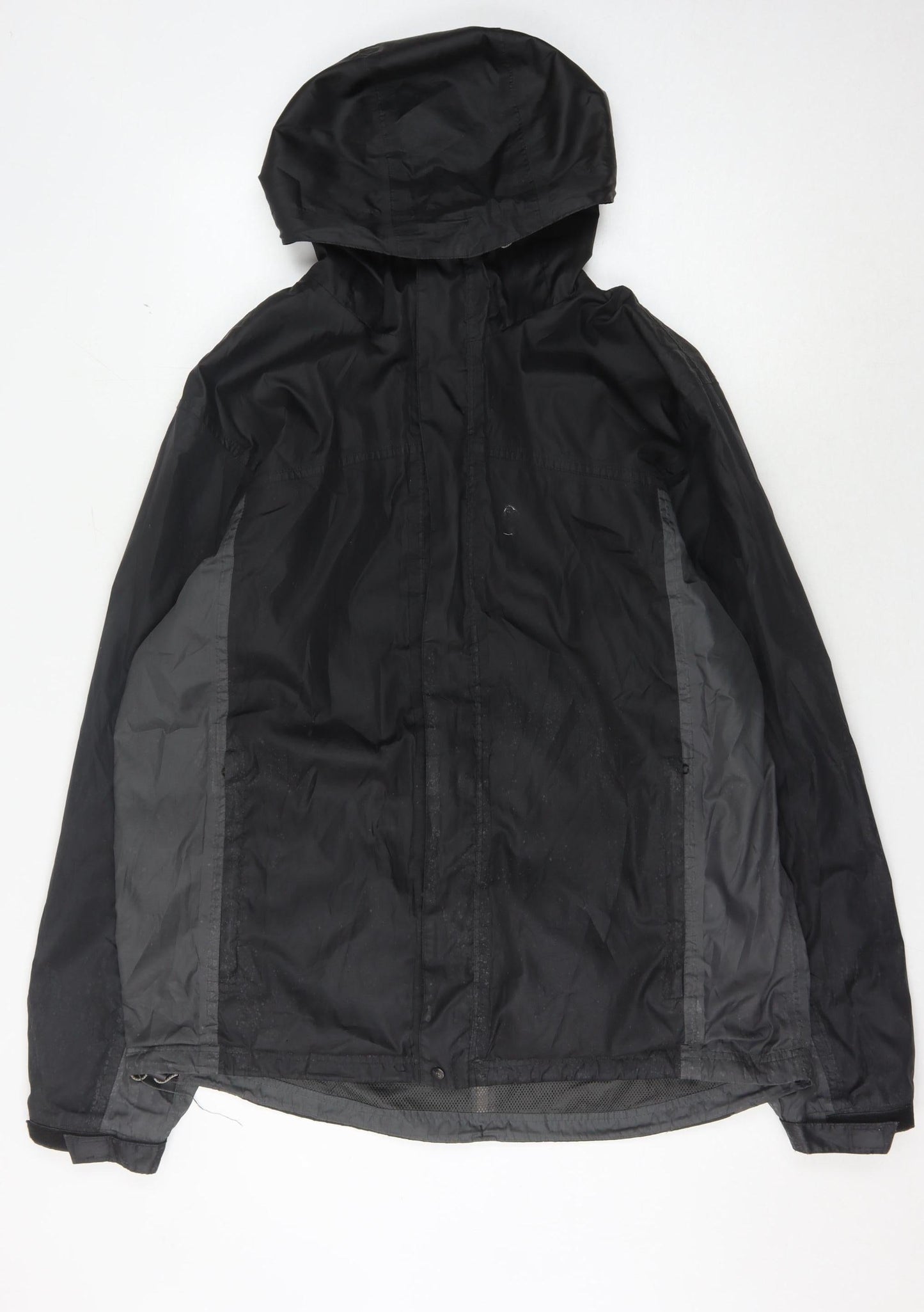 Karrimor Men's Black Hooded Jacket L Lightweight Outdoor