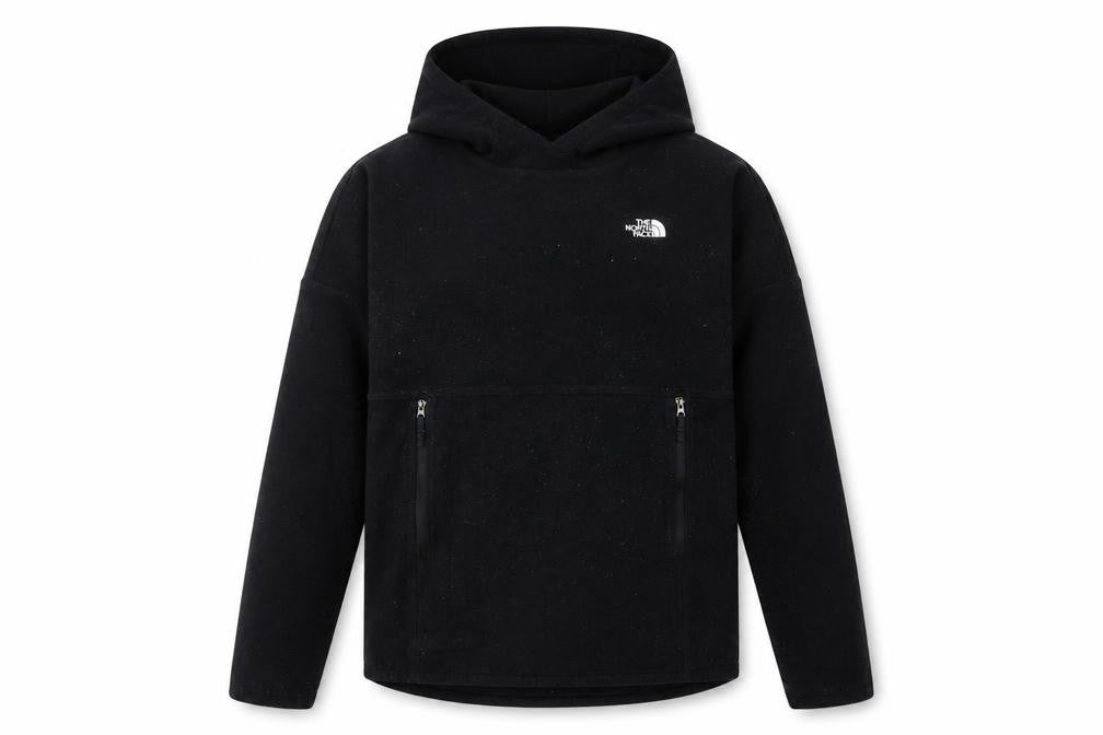 Womens UK XS Regular The North Face Black Pullover Hoodie