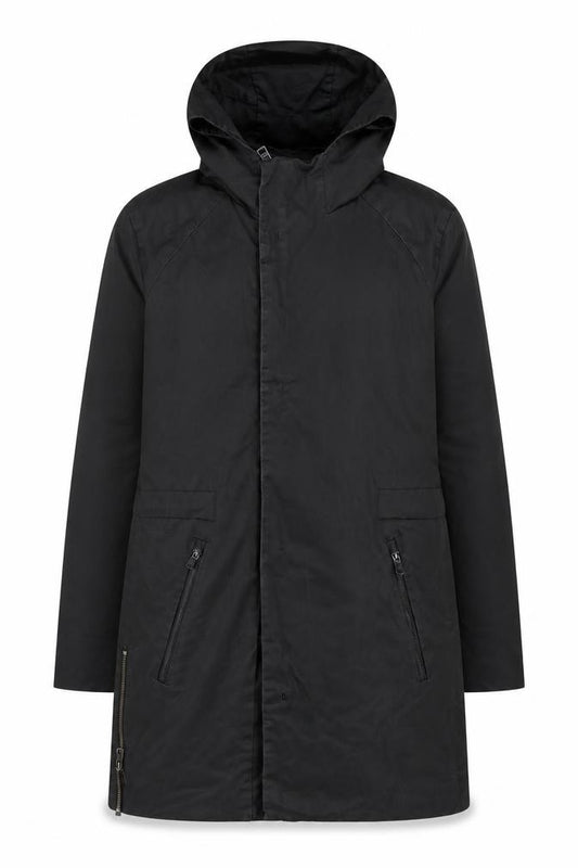 Jack & Jones Unisex Kids Black Hooded Parka 18 Years