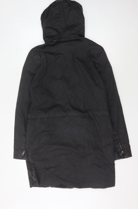 Jack & Jones Unisex Kids Black Hooded Parka 18 Years