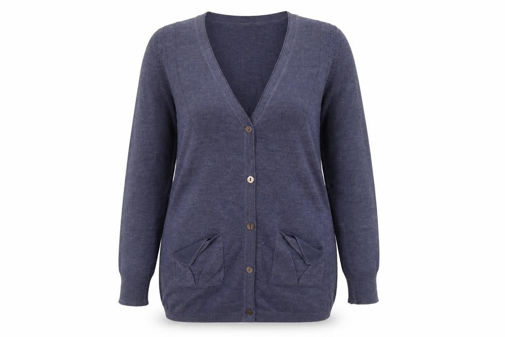 Marks and Spencer Women's Blue Cardigan Size 12