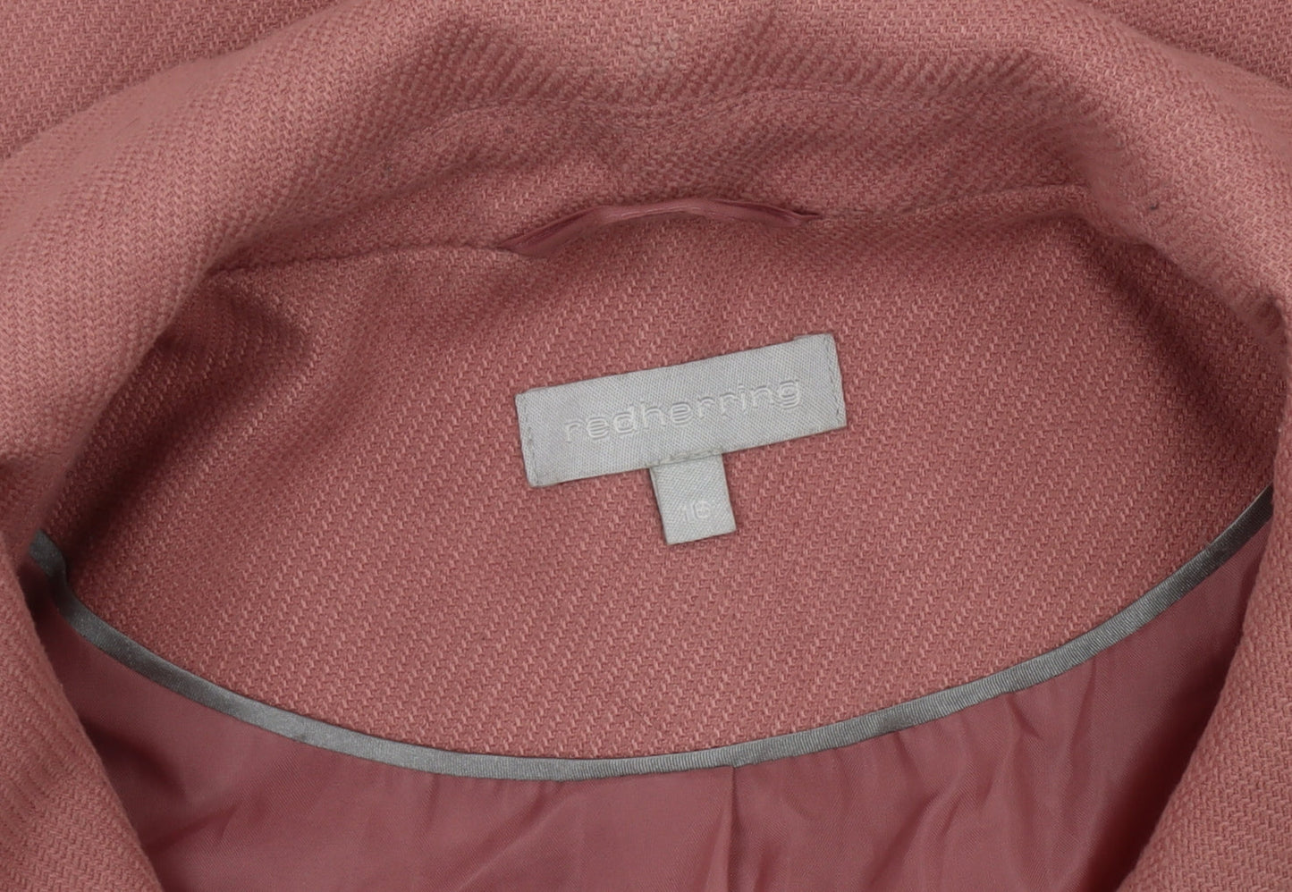 RedHerring Women's Pink Overcoat Size 16