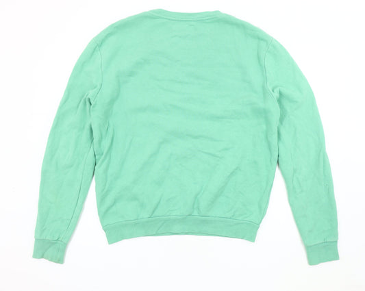 Les Deux Men's Green Pullover Sweatshirt M