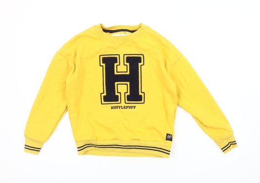 Marks and Spencer Boys' Yellow Harry Potter Sweatshirt 8-9