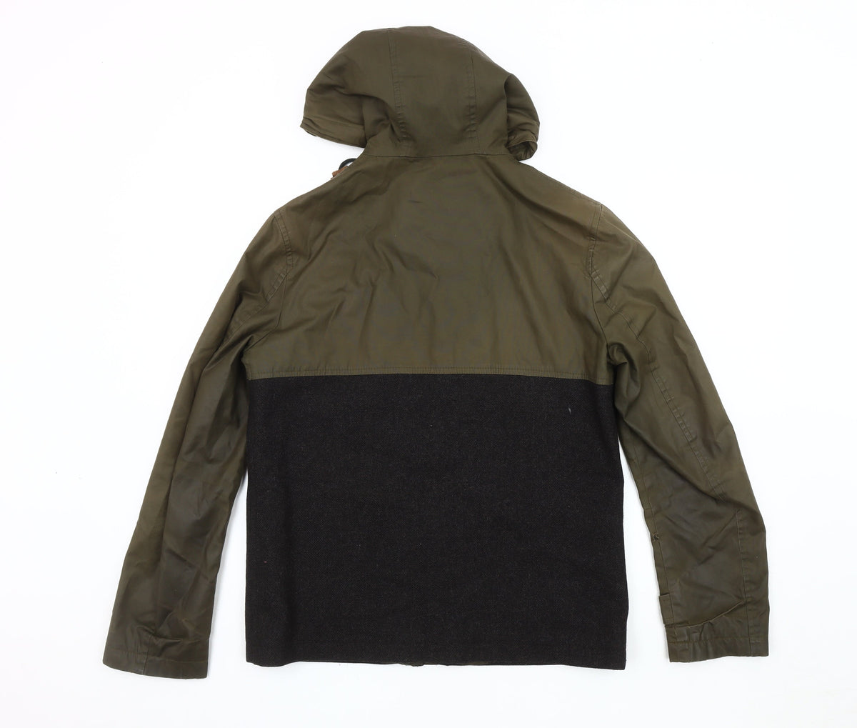Burton Menswear Green Parka Jacket S Men