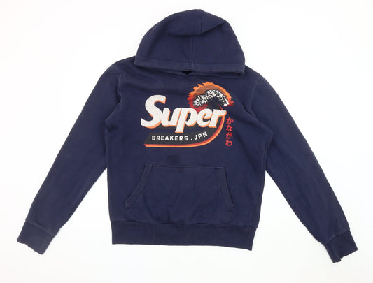 Superdry Men's Blue L Pullover Hoodie