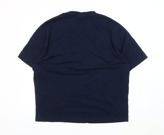 ASOS Unisex Blue Nautical T-Shirt Size S