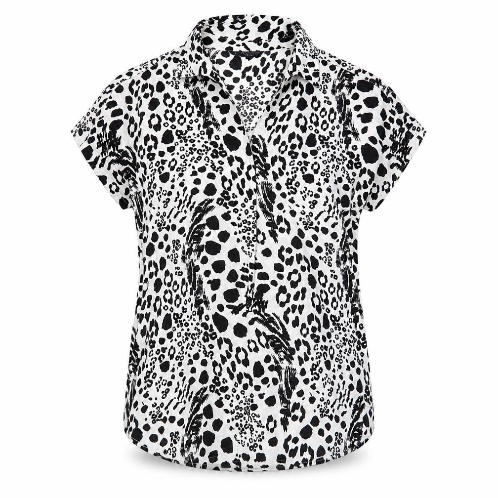 Marks and Spencer Women's Animal Print Blouse - Size 6