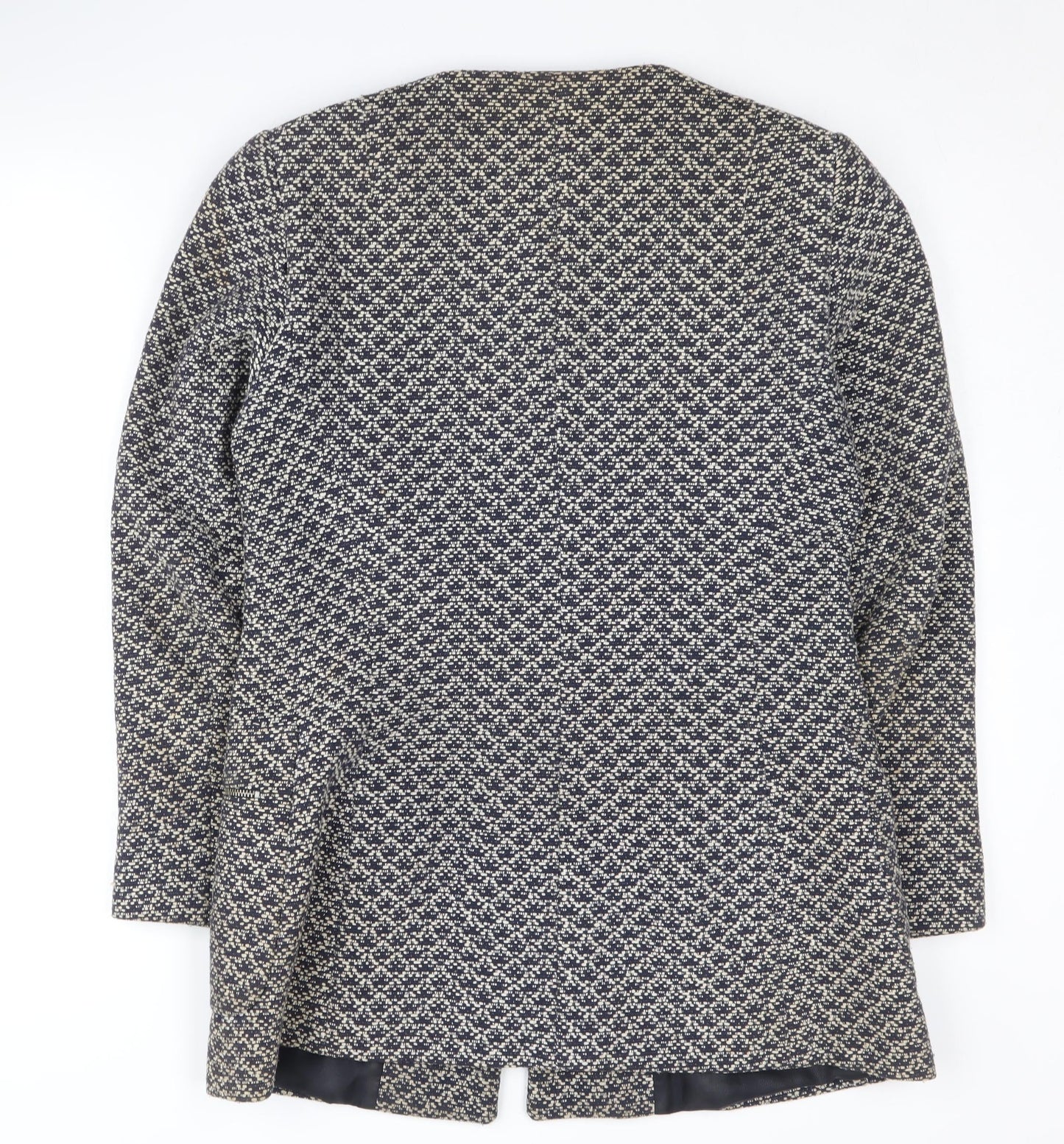 Zara Women's Geometric Patterned Coat, Size L