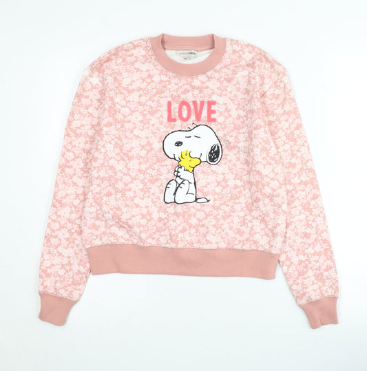 Cath Kidston Women’s XS Pink Peanuts Sweatshirt