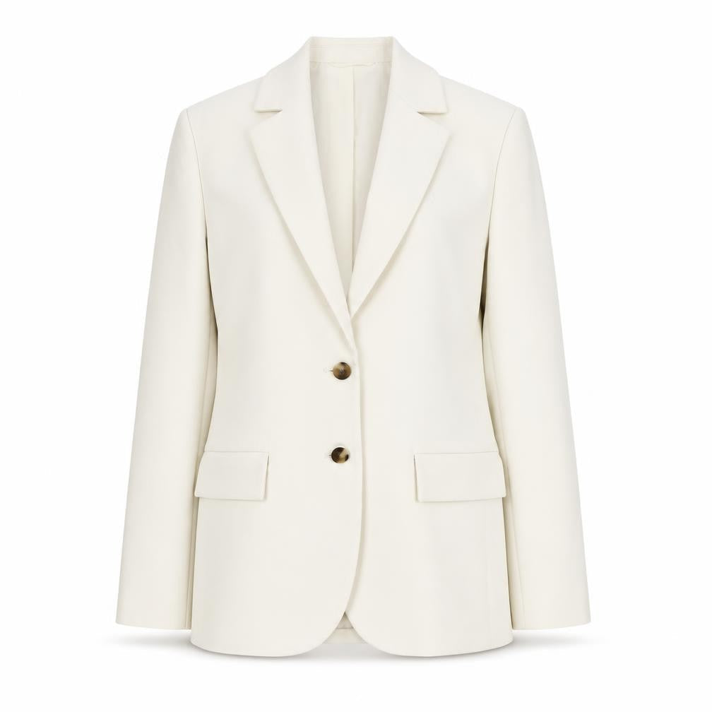 Marks and Spencer Women's Ivory Blazer, Size 6, Business