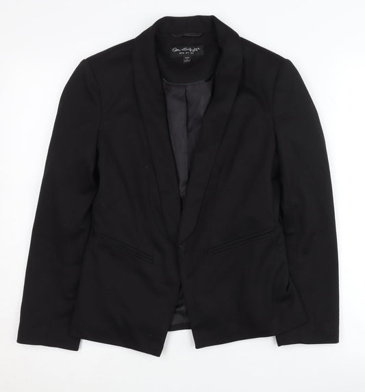 Miss Selfridge Women's Black Blazer Size 8 Slim Fit