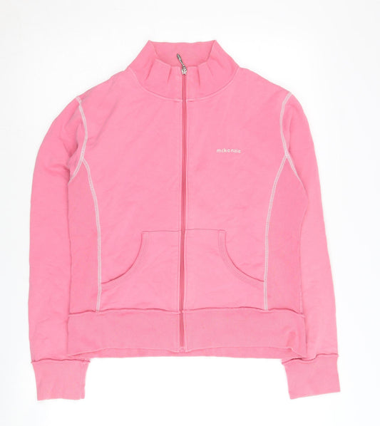 McKenzie Women's Pink Full Zip Casual Jacket Size 14