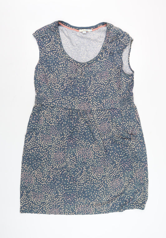 Boden Women’s Blue Sleeveless Scoop Neck Dress L