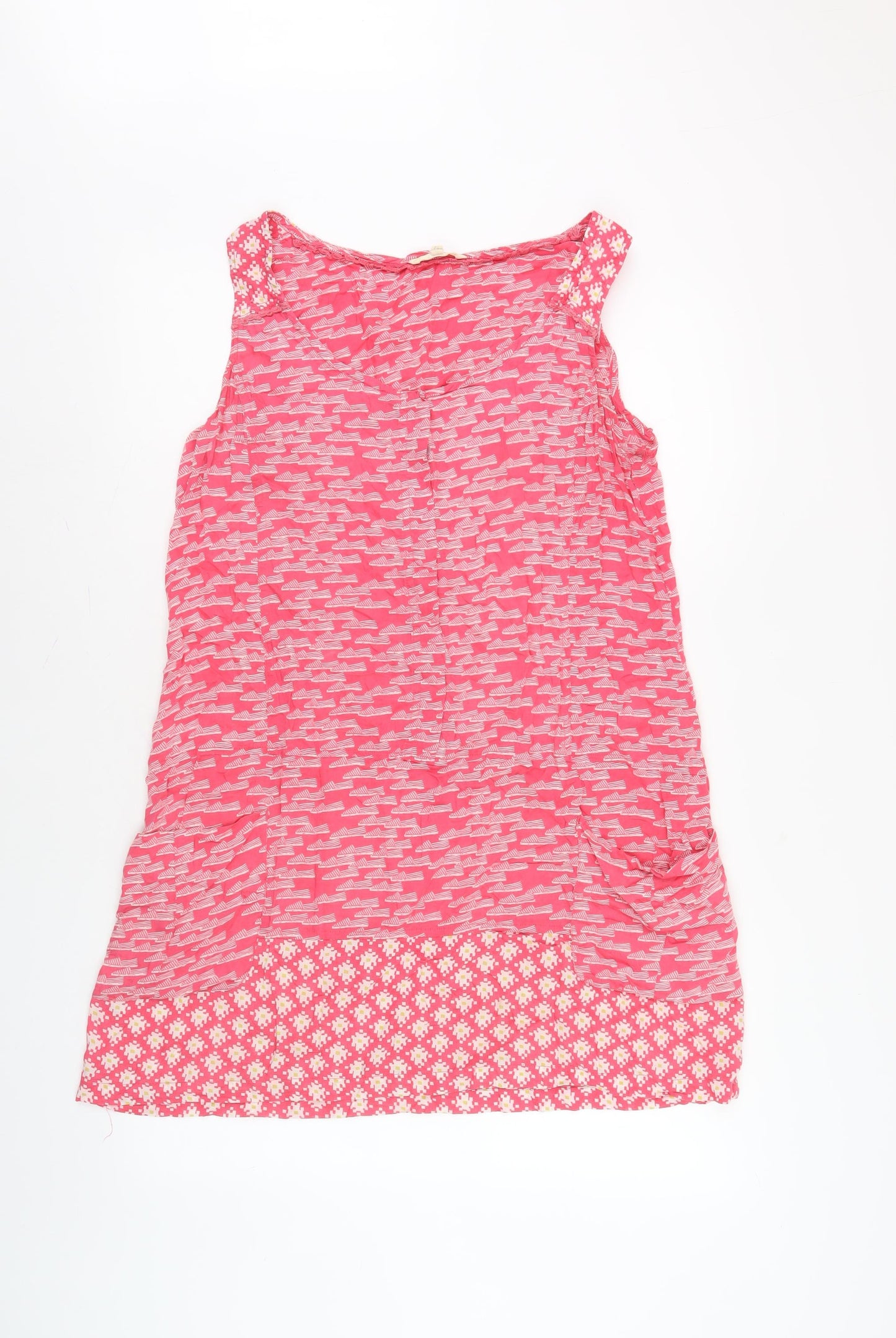 White Stuff Women’s Pink Sleeveless Dress Size 12