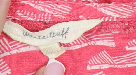 White Stuff Women’s Pink Sleeveless Dress Size 12