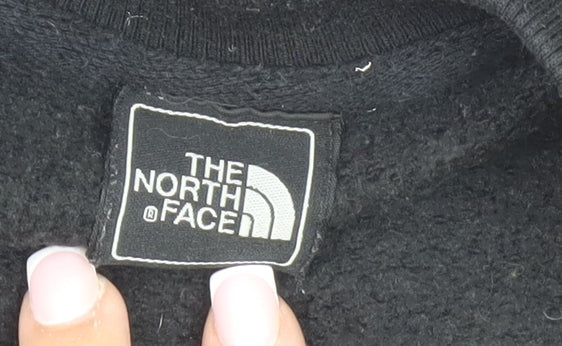 The North Face Men's Black/Grey Pullover Sweatshirt L