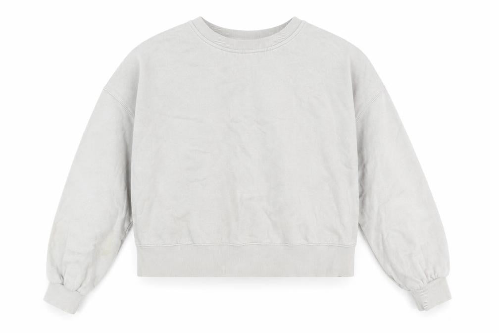 Hush Mens Grey Organic Cotton Pullover Sweatshirt M