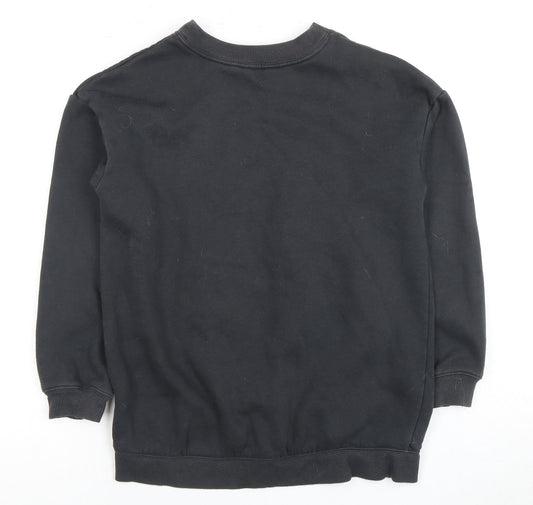 H&M Boys Black Harry Potter Pullover Sweatshirt, Size 11-12