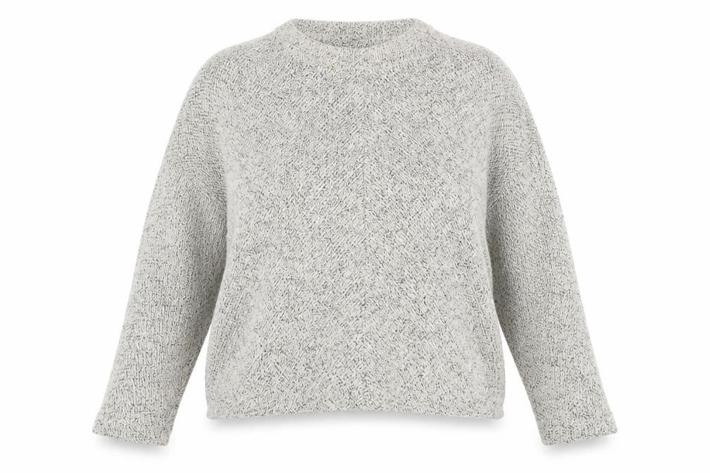 Mango Women's Grey Pullover Jumper, Size M
