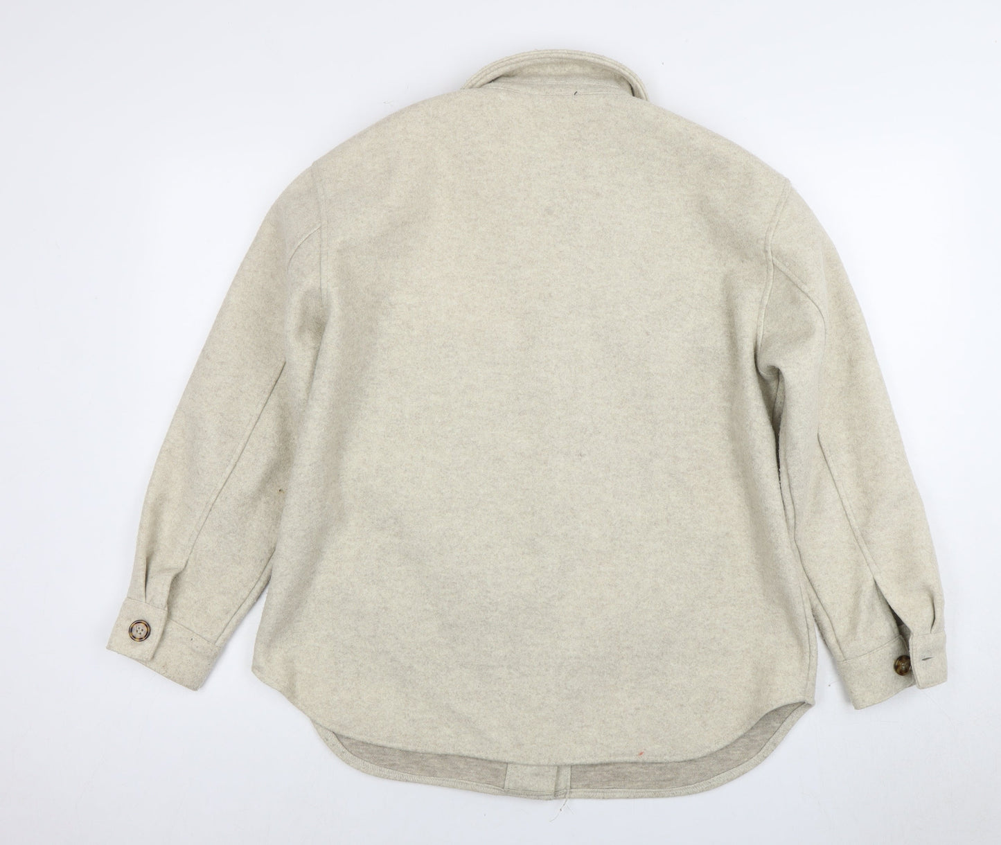 New Look Women's Beige Long Sleeve Jacket, Size 12