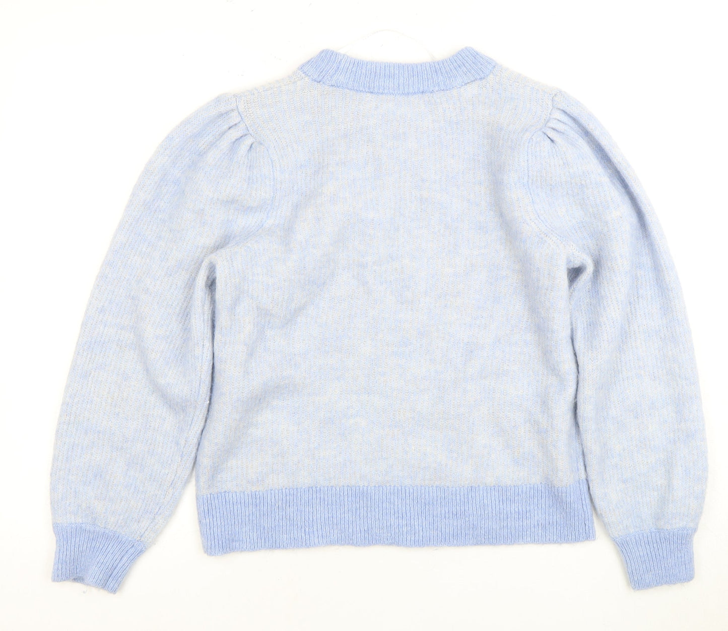 SELECTED Femme Women's Blue Pullover, L, Crew Neck