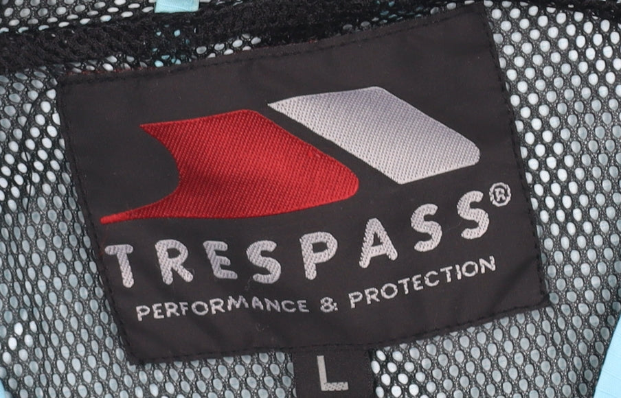 Trespass Men's Blue Windbreaker Jacket Large