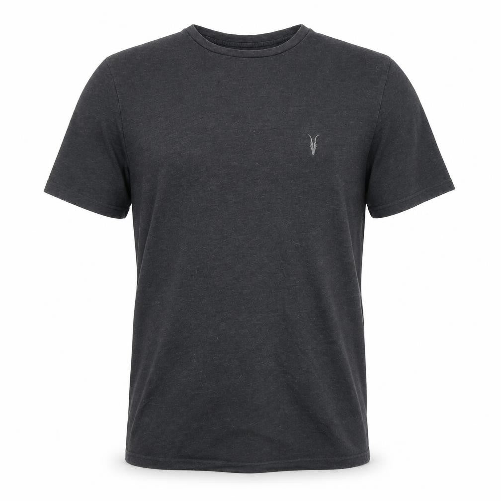 Mens UK Size S AllSaints Black  Cotton T-Shirt