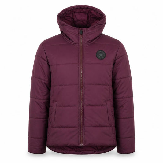 Converse Men's Purple Puffer Jacket, Small, Winter