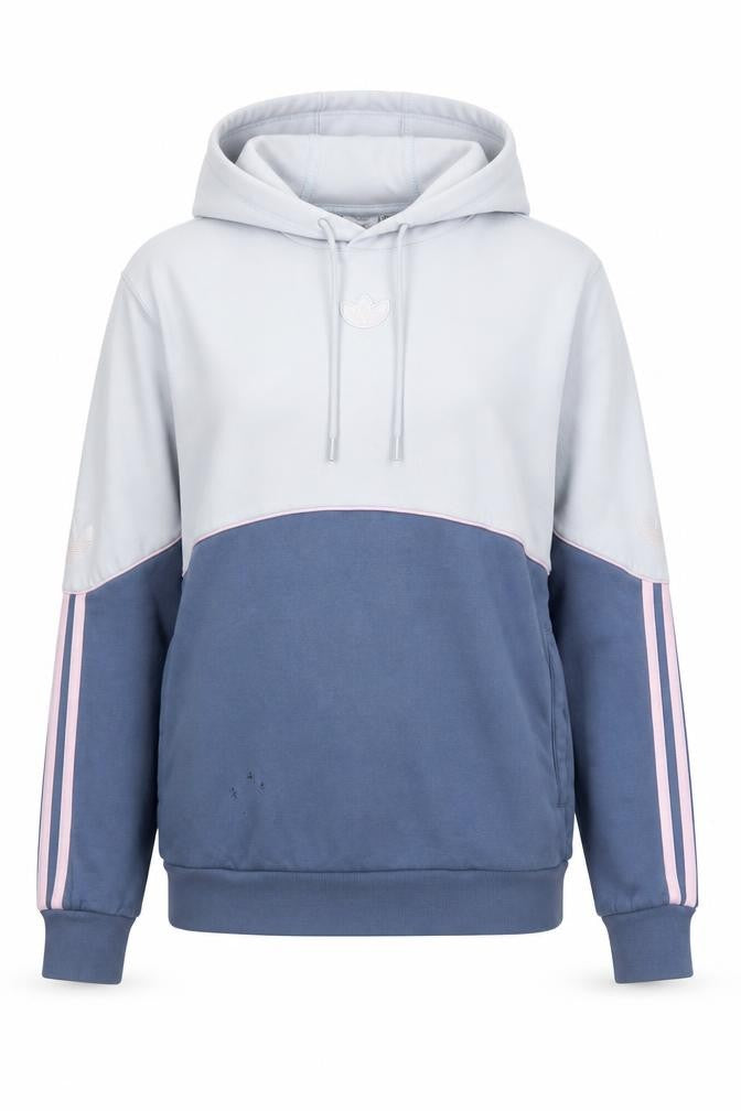 Unisex Adults UK M Regular adidas Blue Pullover Hoodie