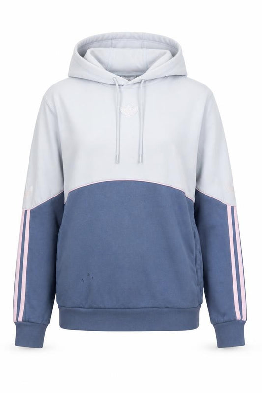 Unisex Adults UK M Regular adidas Blue Pullover Hoodie