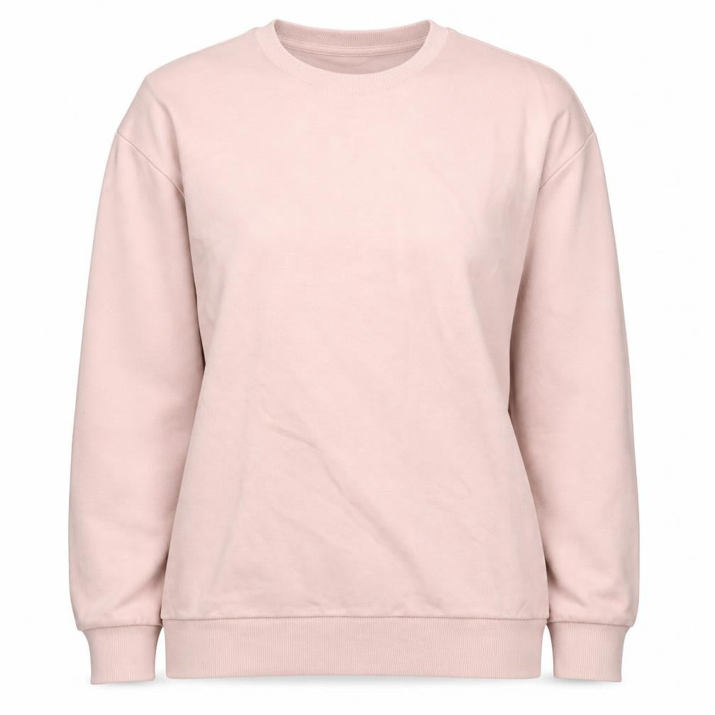 NASA Womens Pink Sweatshirt M Pullover Crew Neck