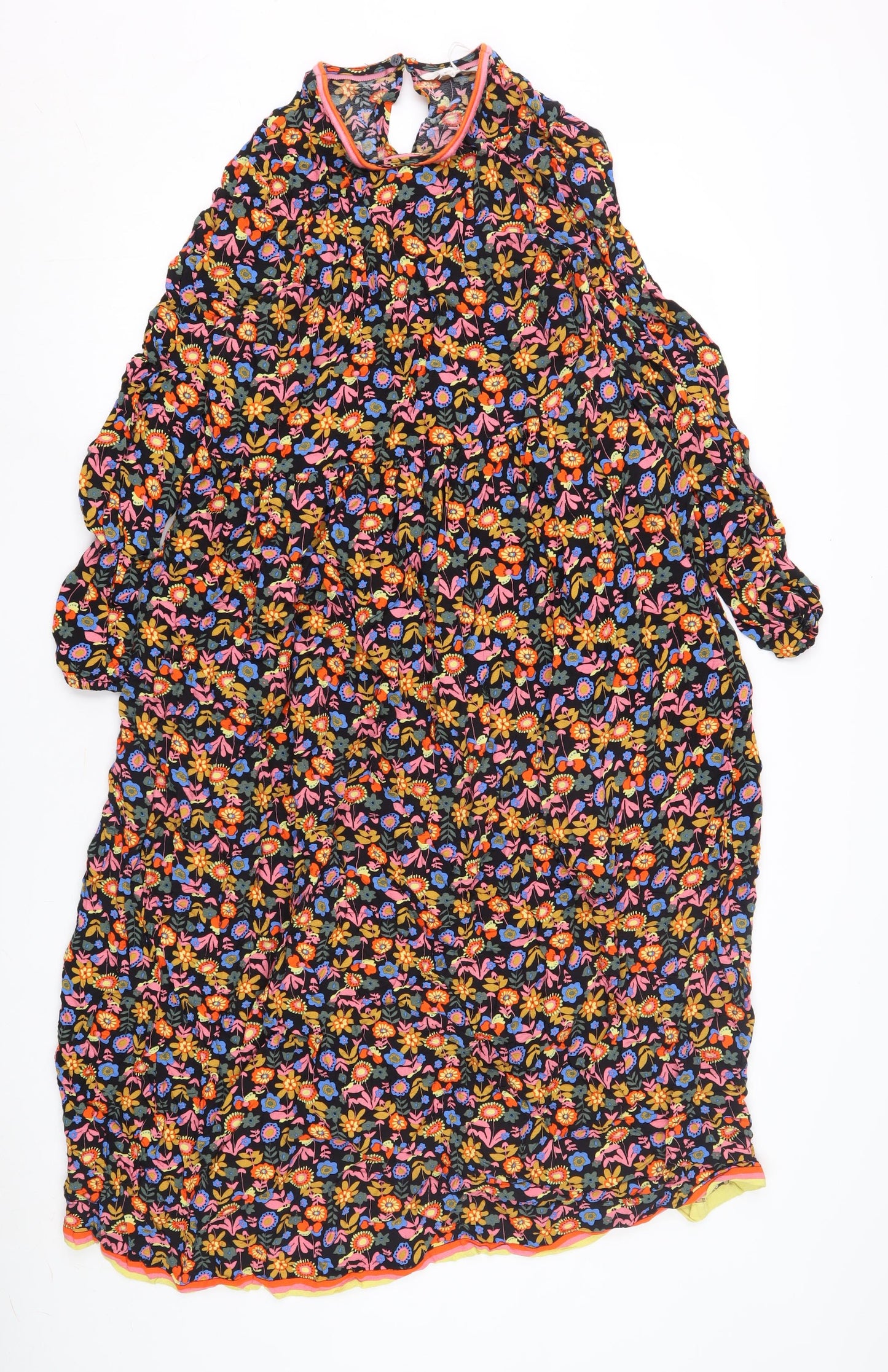 Boden Women's Floral Long Sleeve Dress, Size 10