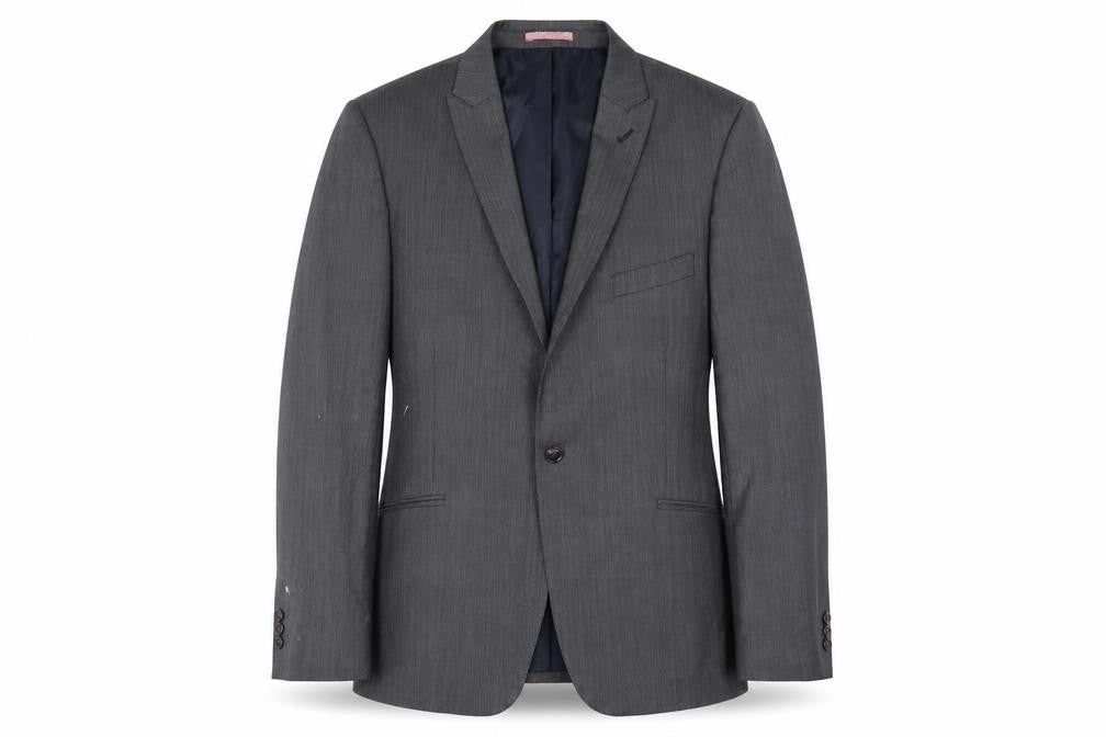 Marks and Spencer Men's Grey Slim Fit Suit Jacket 44