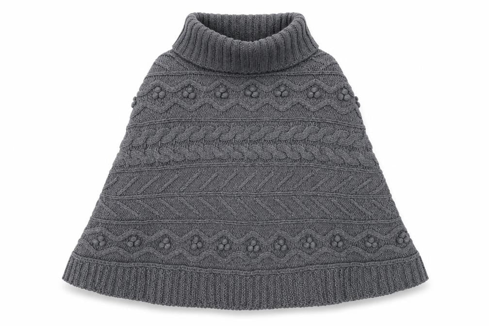 East Women's Grey Cowl Neck Cable Knit Sleeveless Jumper