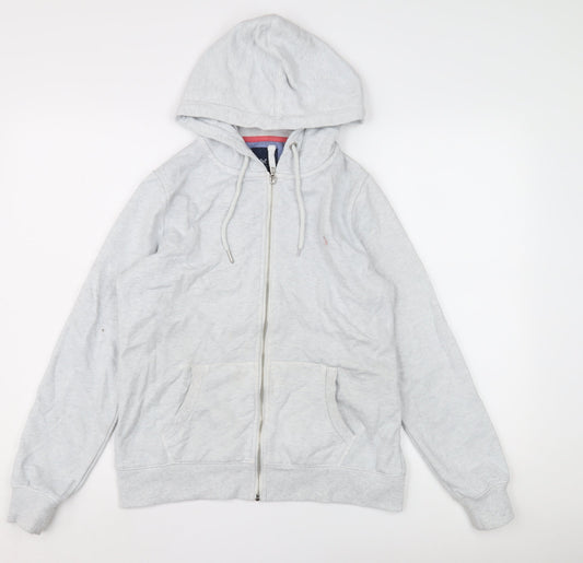 Crew Clothing Women’s Grey Full Zip Hoodie Size 10