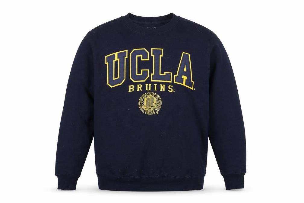 e5 Men’s Blue S Pullover College Sweatshirt