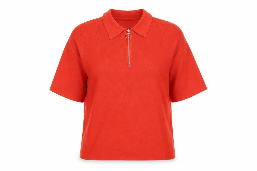 Marks and Spencer Women's Orange XS Collared Jumper