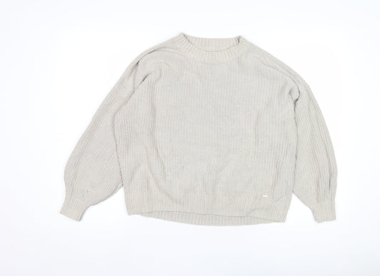 Hollister Women's Beige XS Pullover Knit Jumper