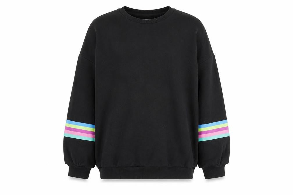 Marks and Spencer Girls Black Sweatshirt 12-13 Yrs