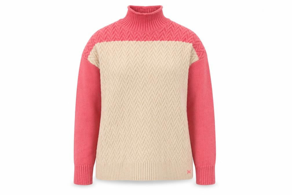 Crew Clothing Multicoloured Cable-Knit Jumper