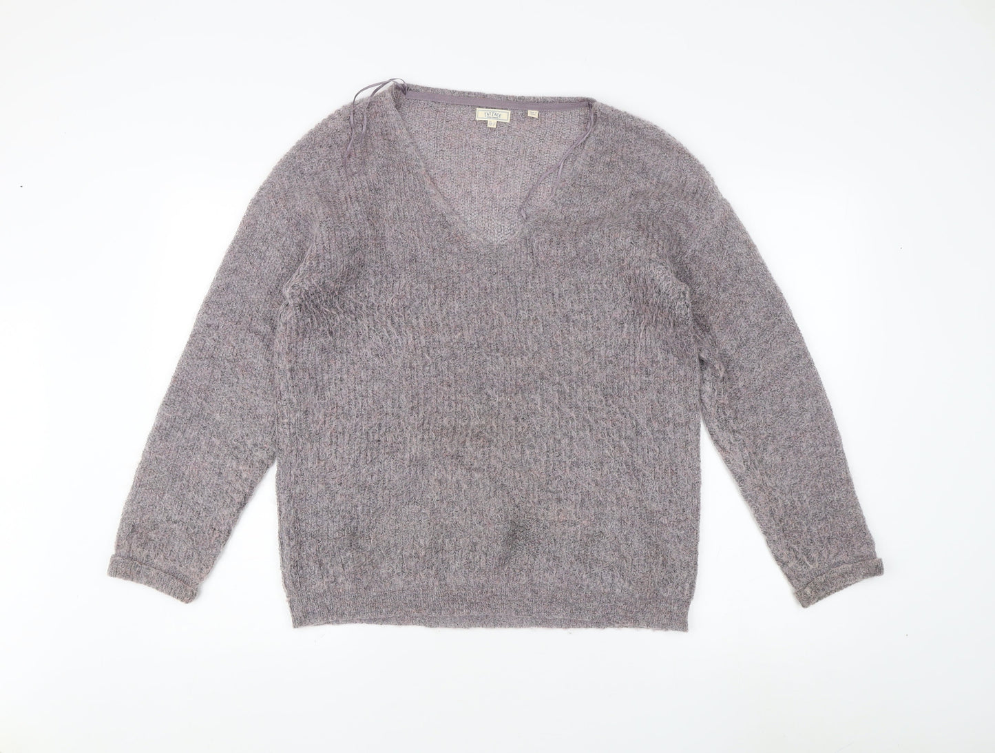 Fat Face Women's Purple Pullover Jumper, Size 12