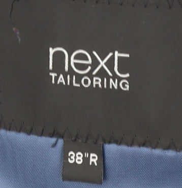 Next Men's Grey 38R Wool Blazer, Regular Fit