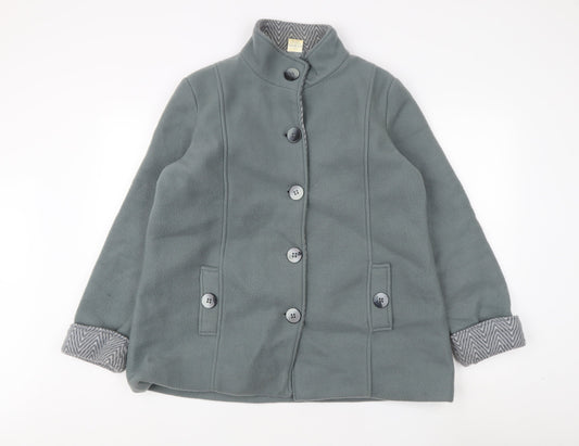 Anne De Lancay Women's Grey Fleece Jacket M